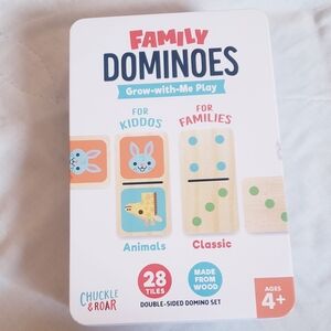 Family Dominoes Grow With Me Classic and Animal Design